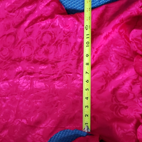 Vintage Point of View Collection Pink Silk Dress - Picture 7 of 7